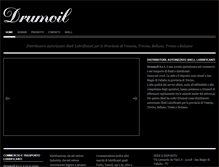 Tablet Screenshot of drumoil.it